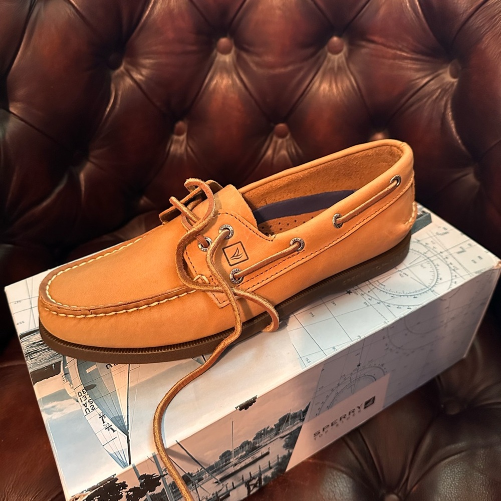 Sperry Men's Light Brown Boat Shoes